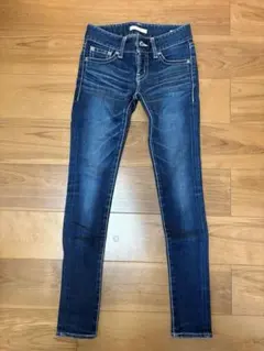MOUSSY スキニーデニム ダークブルー