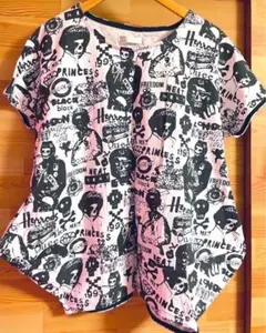 ACDC RAG 半袖 Tシャツ 変形 ポケット付き 髑髏 ドクロ 原宿 黒 白のサムネイル