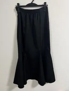 GRL マーメイドフレアスカート　ブラック　Lサイズ