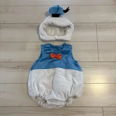 バースデイ　なりきりロンパース　ドナルドダック 80-90