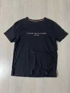 TOMMY HILFIGER ブラック Tシャツ XL
