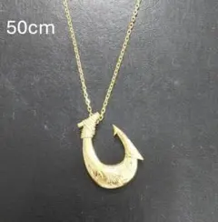 ステンレス ハワイアン ゴールド フィッシュフック 釣り針 大きめ 50cmのサムネイル