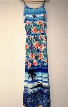 tommy bahama ハワイアン　ロングワンピース