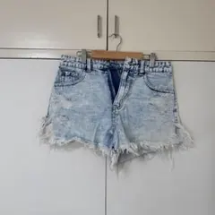 SHEIN デニムショートパンツ Sサイズ【4/17までの販売】
