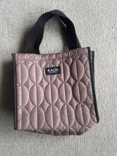 カルディ福袋　トートバッグ　ブラウン