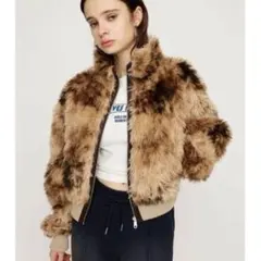 sly ボア アウター　ファー　ブルゾン