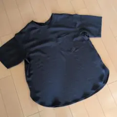 グレーブラック ポケット付き 半袖シャツのサムネイル