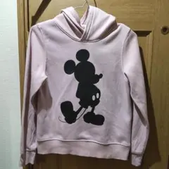 ディズニー　ミッキーのパーカー　サイズ150　(A616)