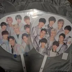 SnowMan 集合うちわ 2本セット