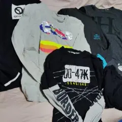 男の子冬用セット　長袖Tシャツ