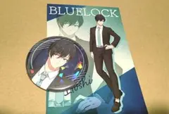 ブルーロック　TSUTAYA　スキマストア　糸師凛　缶バッジ+ポストカードセット