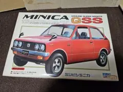 クラウンモデル 1/20 三菱 ミニカ GSS プラモデル モーターライズ