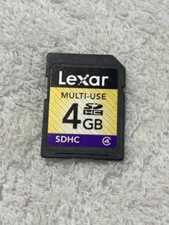 Lexar SDHC 4GB メモリーカード