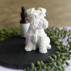 アロマストーン　アロマディフューザー　ハンドメイド　犬　いぬ　シュナウザー　動物のサムネイル