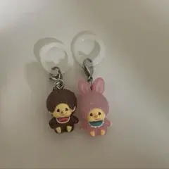 モンチッチ めじるしアクセサリー 2種セット 開封済み