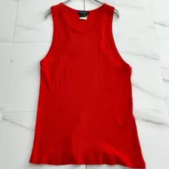 GUCCI Tom Ford Era tank top cotton redのサムネイル