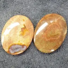 B337　サンダーエッグ　オーバル（貫通穴）17.5✕23ミリ