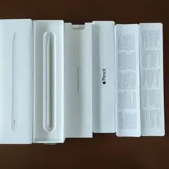 Apple Pencil 第2世代の空箱と説明書
