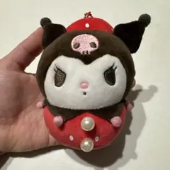 【ほぼ新品】サンリオ♡クロミ♡いちご♡マスコットキーホルダー♡もちもち