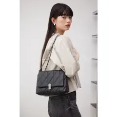 AZUL by moussy マウジー フェイク レザー キルティング バッグ