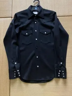 【美品】マディソンブルー 長袖ブラウス ボタンダウン 刺繍 ブラック ウール 2025年最新】MADISON BLUE レディース 長袖 シャツ・ブラウスの