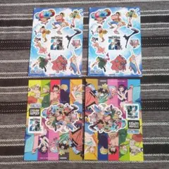 ワンピース ステッカーシート 4枚セット