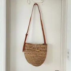 バナナファイバー　ショルダーバッグ