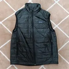patagonia ブラック ナノパフ ベスト M