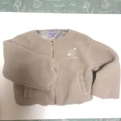 ジャケット くすみ紫色　130センチ