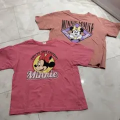 ミニーマウス Tシャツ 110cm 2枚セット リトシー