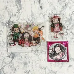 鬼滅の刃 竈門禰豆子 アクチャ 全集中展 缶バッジ バースデー アクスタ