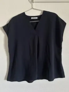 再値下げ【OPAQUE.CLIP】ネイビー シャツ 36/S