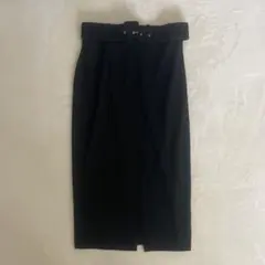ZARA ブラックタイトスカート XS