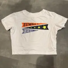 ZUMBA クロップドTシャツ 2001年 XS