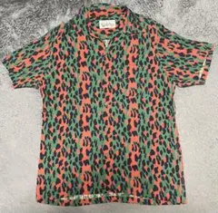 ワコマリア　レオパードオープンシャツ