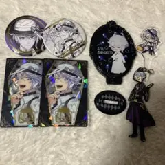 ツイステ アズール・アーシェングロット 缶バッジ カード まとめ売り