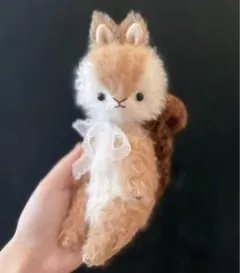 かわいいミルク仔猫 アーティストベア 海外作家様 ハンドメイド