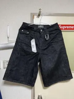 Acne Studios W32 ブラックデニム ショートパンツ - メルカリ