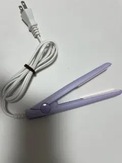サンキューマート　ストレートヘアアイロン　紫