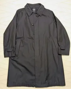 ★美品★オーシバル ORCIVAL ステンカラーコート ネイビー