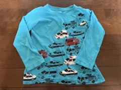 乗り物　トミカ　プラレール　長袖　ロング　Tシャツ　100サイズ