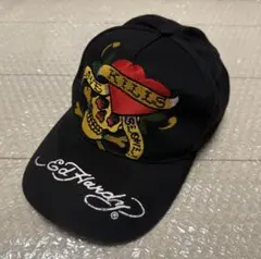 Ed Hardy (エドハーディー)スカルデザイン キャップ y2k
