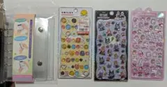 【正規品】ボンボンドロップシール・プチドロップステッカー　クリアバインダーセット