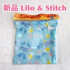 【新品】Disney ディズニー　リロアンドスティッチ　巾着ポーチ　キャラグッズ