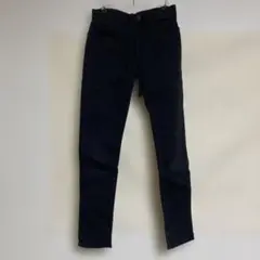 ユニクロ/UNIQLOウルトラストレッチカラージーンズ ブラック XS