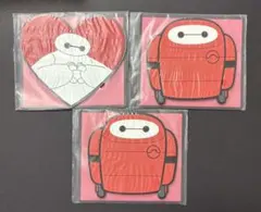 ベイマックス　happyくじ　H賞ラバーコレクション 3個セット　①