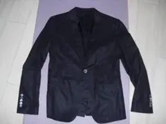 袖5つボタン！エストネーションの黒のテーラードジャケット48M