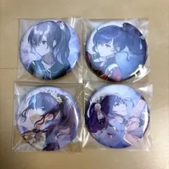 元祖！バンドリちゃん Roselia 缶バッジ 5個セット+ステッカー - メルカリ