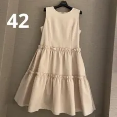 ♡極美品♡ FOXEY 希少 42 フローラルレディ ティアード ワンピース