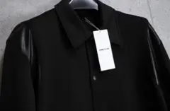 COMME CA ISM 袖切り替え ブルゾン ブラックのサムネイル